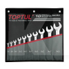 Набор ключей рожковых 10 предметов 6-32 мм TOPTUL (GPCJ1001)