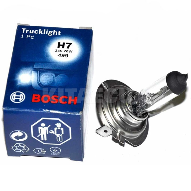 Галогенна лампа H7 70W 24V Trucklight Bosch (BO 1987302471) - 2