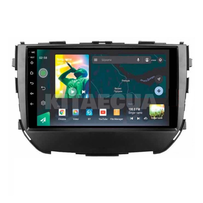 Штатна магнітола X9464 4+64 ГБ 9" Suzuki Vitara Brezza 2016-2019 SIGMA4car (39327)