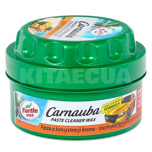Полировочная паста для кузова 397г Carnauba Paste Cleaner Wax Turtle Wax (53122)