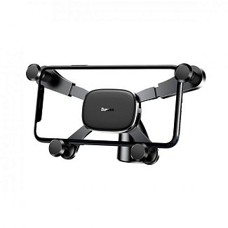 Автомобильный держатель на торпедо с зажимом black BASEUS