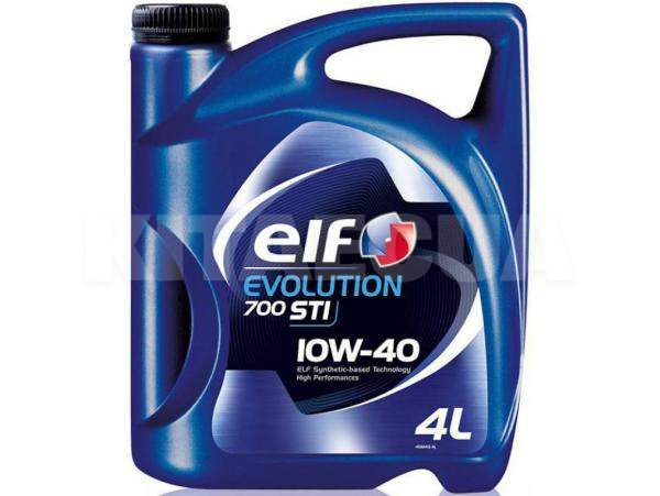 Масло моторное полусинтетическое 4л 10W-40 Evolution 700 STI ELF (194863) - 2
