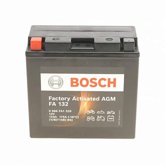 Мото аккумулятор FA 132 12Ач 175А "+" слева BOSCH