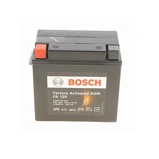 Мото аккумулятор FA 129 8Ач 110А "+" слева BOSCH