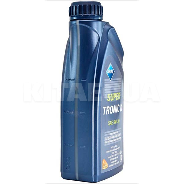 Масло моторное синтетическое 1л 5W-30 SuperTronic K Aral (P018F0E-ARAL) - 5