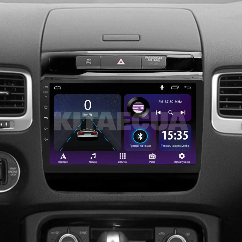 Штатна магнітола E9232 2+32 Gb 9" Volkswagen Touareg FL NF 2010-2018 SIGMA4car (42246) - 3
