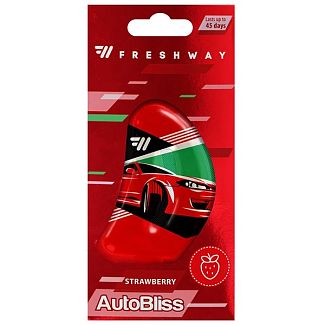 Ароматизатор жидкий "клубника" 8мл BLISS Cars Strawberry Fresh Way