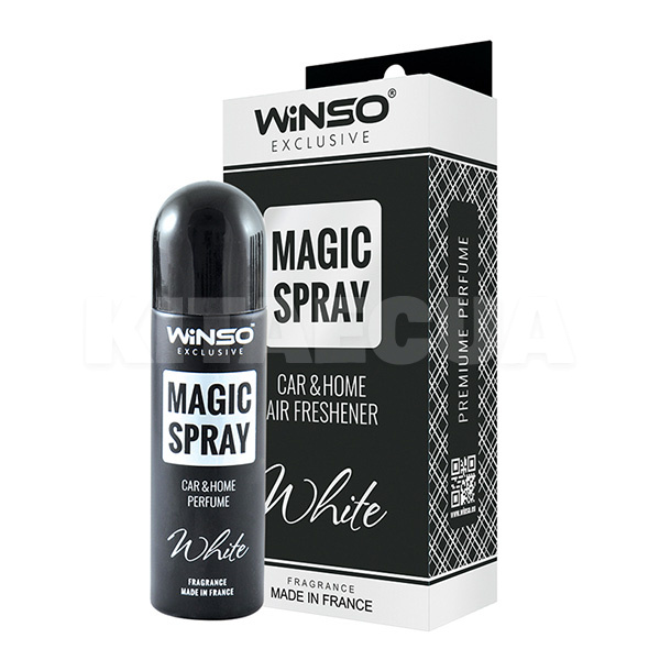 Ароматизатор "білий" 30мол Exclusive Magic Spray white Winso (531860)