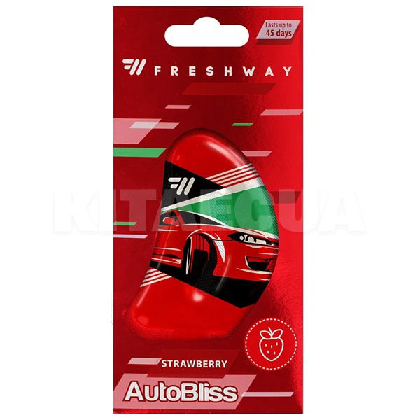 Ароматизатор жидкий "клубника" 8мл BLISS Cars Strawberry Fresh Way (BLC15)