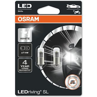 LED лампа для авто LEDriving SL BA9s 1W 6000K (комплект) Osram