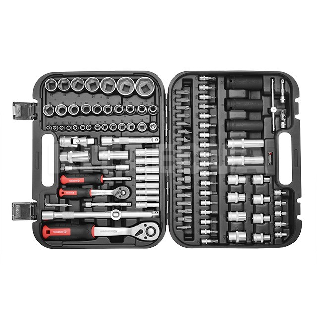 Набір інструментів 1/2" & 1/4" 111 предметів Cr-V STORM Intertool (ET-8111) - 26