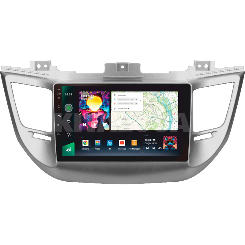 Штатная магнитола PRO 9464 4+64 Gb 9" Hyundai Tucson 3 2015-2018 SIGMA4car (39682)
