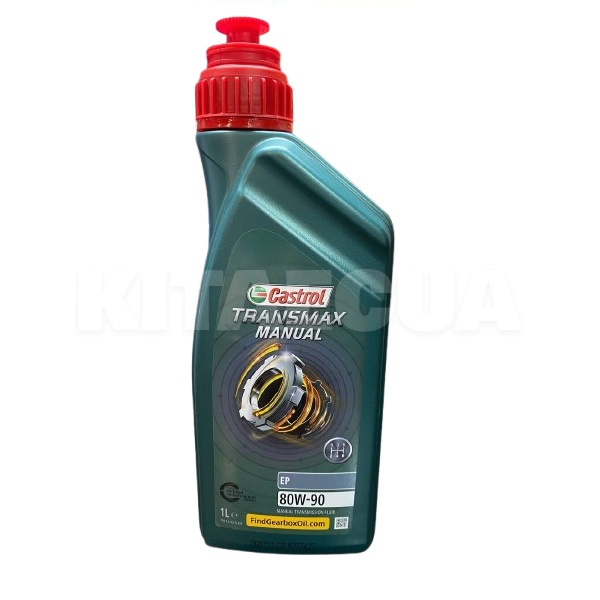 Масло трансмиссионное минеральное 1л 80W-90 Manual EP CASTROL (EB-MEP809-12X1L-CAST)