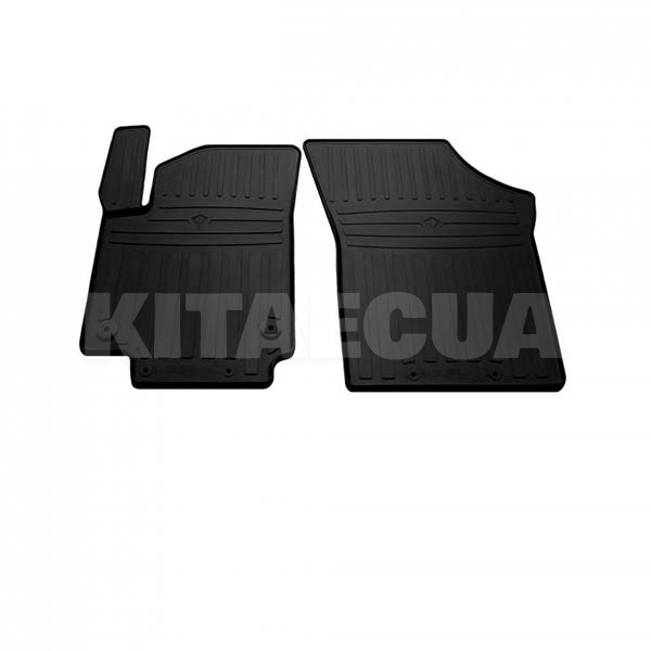 Резиновые коврики передние SKODA Citigo (2012-2020) AV2 клипсы Stingray (1024512)