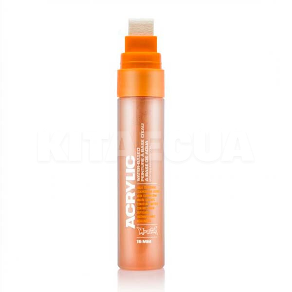 Маркер акриловый 15мм Shock Orange Light MONTANA (323140) - 3