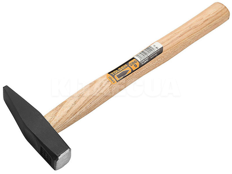 Слюсарний молоток 1000 гр ручка з дерева TOLSEN (25124) - 2