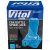 Домкрат механический бутылочный до 2т (215мм-485мм) телескопический VITOL (DM-4852T-VITOL)