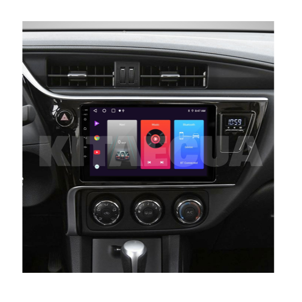 Штатна магнітола F10216 2+32 Gb 10" Toyota Corolla 2017-2018 SIGMA4car (30572) - 2