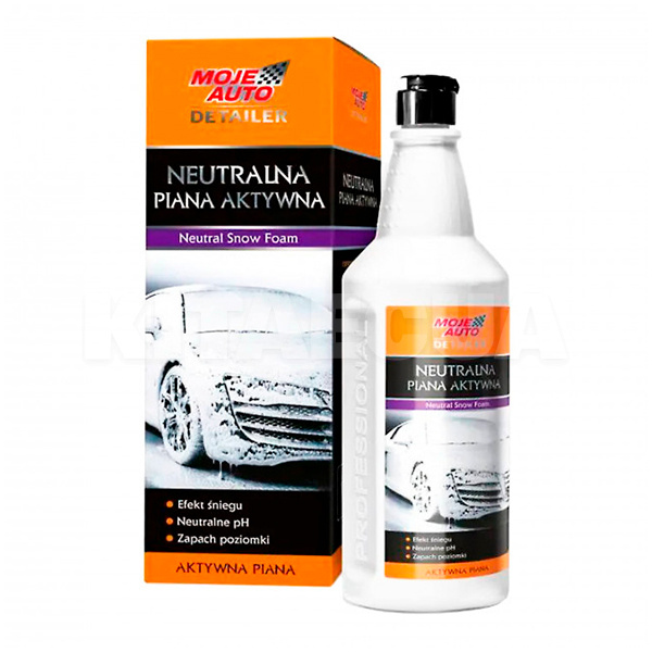 Активная пена 19-623 Neutralna Piana Aktywna 1л концентрат c ароматом земляники MOJE AUTO (31231)