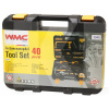 Набор инструментов 1/4" 40 предметов WMC TOOLS (WT-2040)