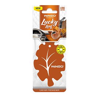 Ароматизатор Lucky Leaf Anti Tobacco "антитабак" сухой листик Winso