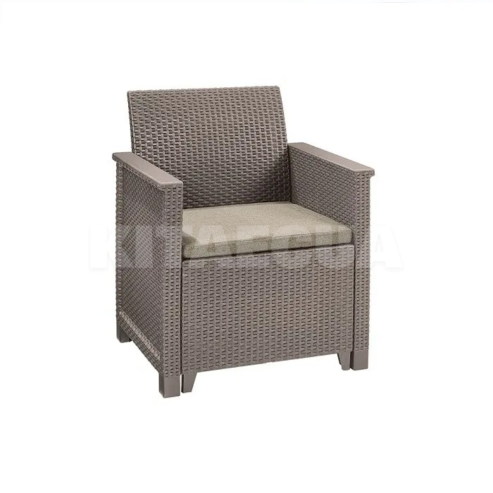 Комплект садових меблів Emma 3 seater set бежевий Keter (8711245155944) - 3