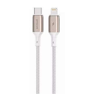 Кабель Dense Metal Type-C to Lightning 27W 1м PROOVE