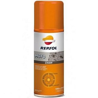 Смазка для цепей 400мл moto chain dry REPSOL