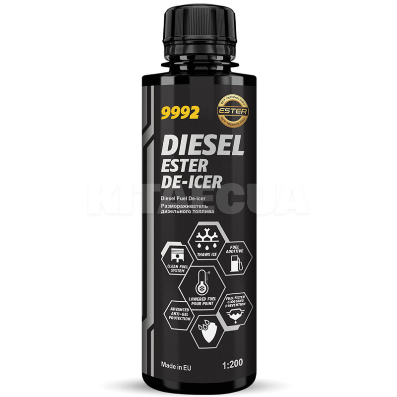 Антигель для дизельного топлива 250мл Diesel Ester De-Icer Mannol (MN9992-025PET)