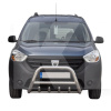 Кенгурятник WT003 Dacia Dokker 2013-2022 нержавеющая сталь CAN (dug75482)