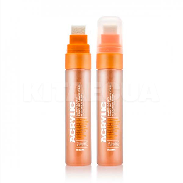 Маркер акриловий 15мм Shock Orange Light MONTANA (323140) - 2