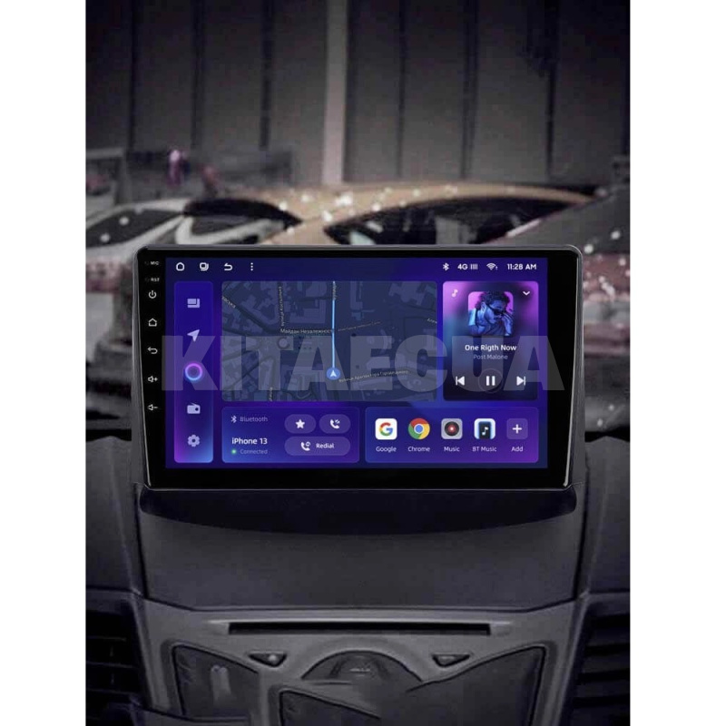 Штатна магнітола MOSS M3 4+32 ГБ 9" Ford Fiesta Mk 6 2013-2018 (F1 B) AMS (49873) - 2