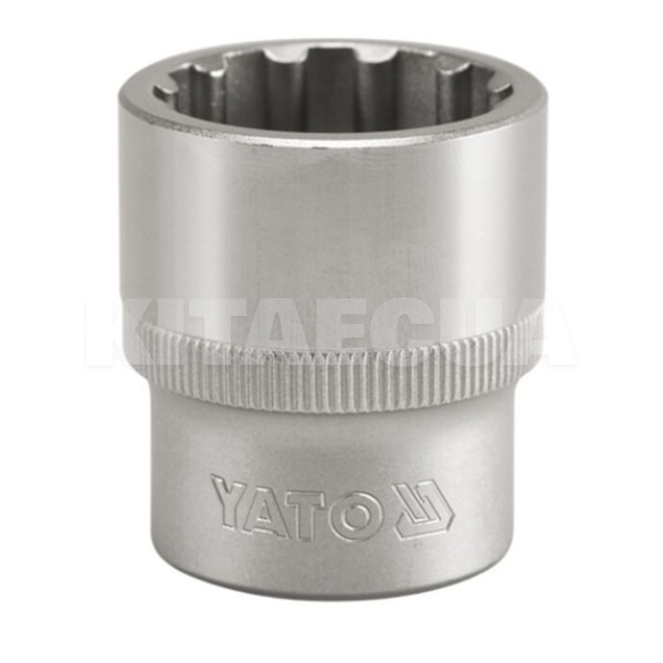 Головка торцевая SPLINE 10 мм 1/2" 38 мм YATO (YT-1462)