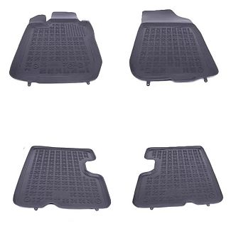 Резиновые коврики в салон Dacia Logan (2008-2013) (4шт) 203401 REZAW-PLAST