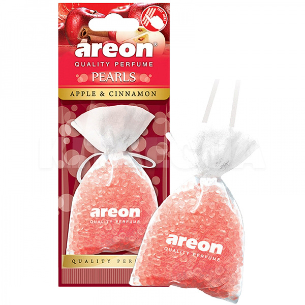 Ароматизатор "яблоко и корица" мешочек с гранулами Apple & Cinnamon AREON (ABP12-Areon)