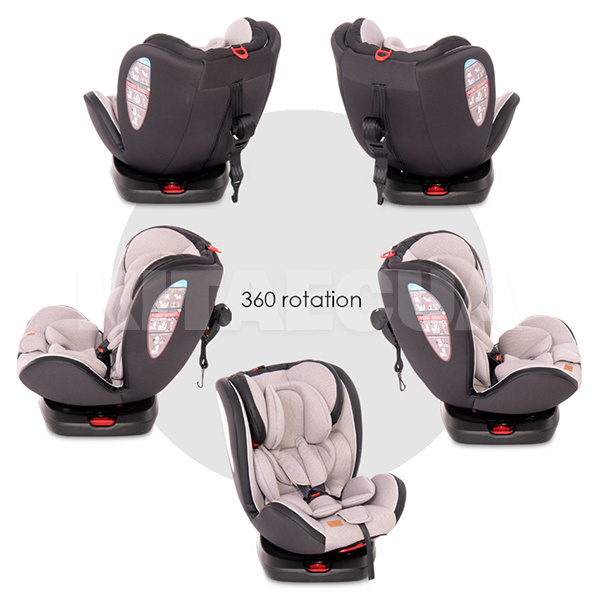 Автокресло детское Nebula Isofix Pink 0-36 кг Lorelli (10071382023) - 3