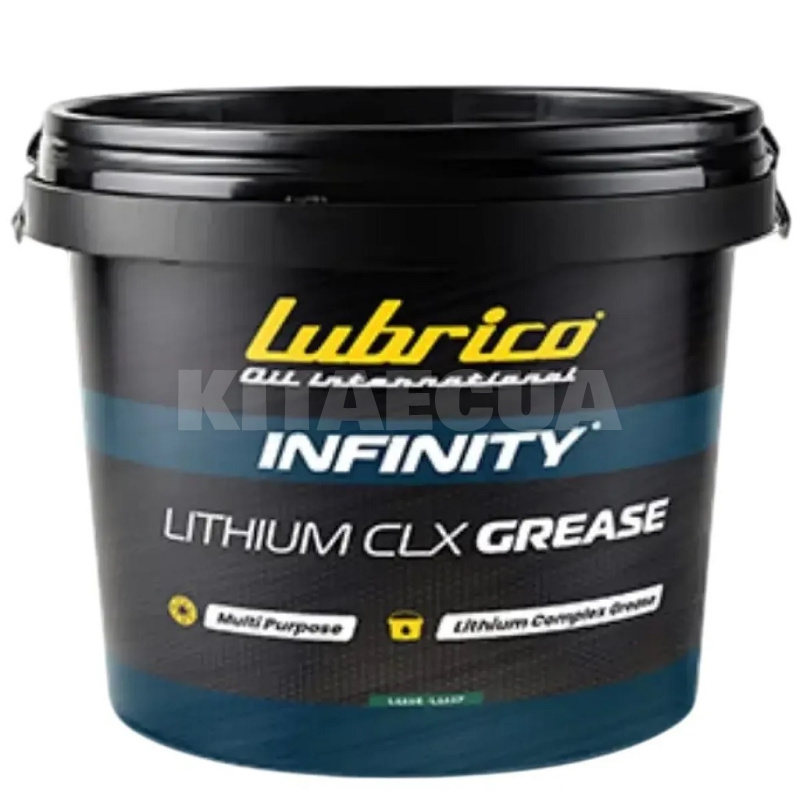 Мастило комплексне літієве 3,6кг INFINITY LITYUM CLX GREASE NO: 2 LUBRICO (L-1116-10200036)