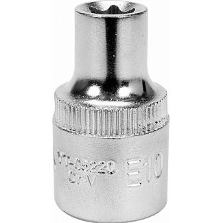 Головка торцевая Е-профиль E10 1/2" 25 мм YATO