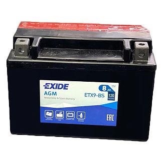 Мото акумулятор 8Ач 120А "+" зліва EXIDE