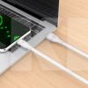 Кабель USB Micro USB 2.4A 1м Flat Out белый PROOVE (504930003)