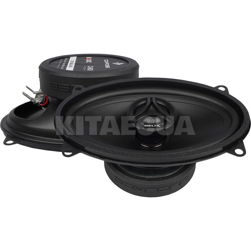 Динамики коаксиальные 2-х полосные 4x6" (10х15 см) 50 Вт черные (2 шт) CB C460.2-S3 Helix (35624)