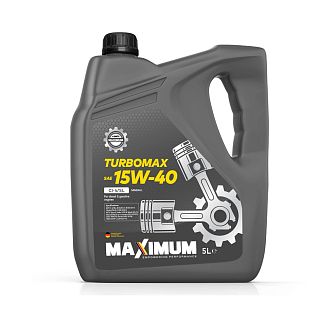 Масло моторне мінеральне 5л 15W-40 Turbo-Max CI-4/SL MAXIMUM