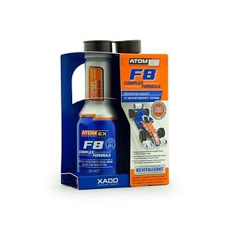 Комплексная присадка в дизтопливо 250мл Atomex F8 Complex Formula XADO
