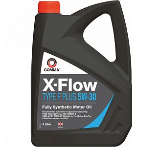 Масло моторное синтетическое 5л 5W-30 X-FLOW TYPE F PLUS COMMA