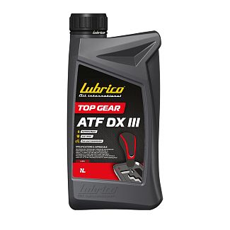Масло трансмісійне 1л TOP GEAR ATF DX II красное LUBRICO