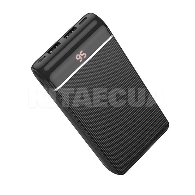 Повербанк J59A Famous 20000 mAh Black HOCO (6931474721846)