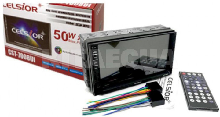 Автомагнитола 2DIN 4x50W 7" TFT-дисплеем Celsior (CST-7008UI 2-din) - 3