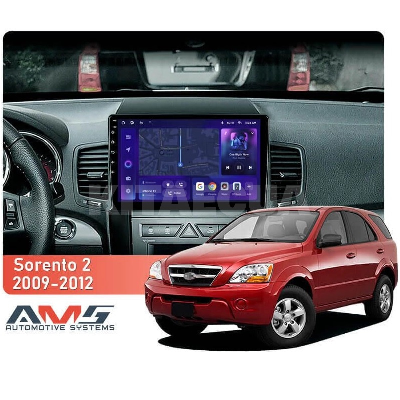 Штатная магнитола MOSS M3 4+32 ГБ 10" Kia Sorento 2 XM 2009-2012 (A) AMS (50828) - 2