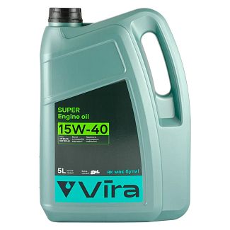 Олія моторна мінеральна 5л 15W-40 SUPER VIRA