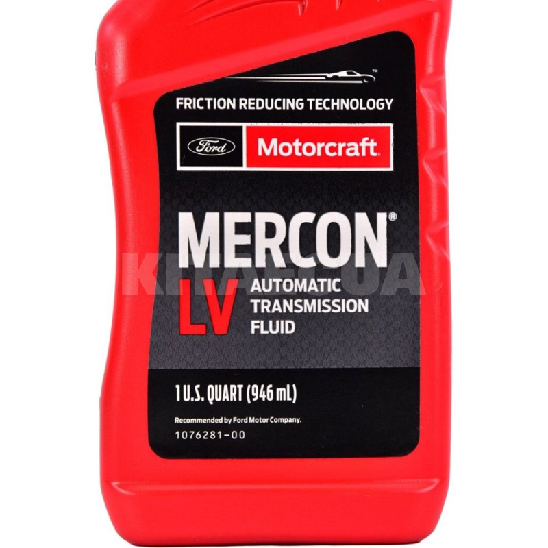 Олія трансмісійна 0.946л ATF Mercon LV Motorcraft (XT10QLVC) - 2
